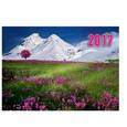 russische bücher:  - Календарь "Горы с розовыми цветами" на 2017 год