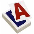 russische bücher: Носова Т. Е. - Комплект мини-карточек "Буквы"