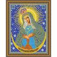 :  - Набор для вышивания бисером 8419 «Пресвятая Богородица Остробрамская» бисер Чехия 19x24 см