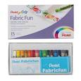 :  - Пастель для ткани Pentel FabricFun Pastels, 15 цветов, 8/60 мм