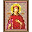 «Светлица» набор для вышивания бисером 8715 «Св.Великомученица Ирина» бисер Чехия 19x24см