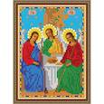 «Светлица» набор для вышивания бисером 8331М «Святая Троица» бисер Чехия 12x16см