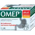 Omep akut 20 mg. 7 Kaps.magensaftres.