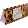 :  - Календарь-домик на 2024 год с ликами Спасителя (Рублевская) и Божией Матери "Владимирская"