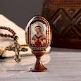 :  - Сувенир Яйцо на подставке икона "Божья Матерь Семистрельная"
