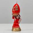 :  - Свеча фигурная "Пасхальный ангел", красный, 5,5 x 16,2 см