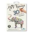 :  - Набор для творчества "3D пазл для раскрашивания. Арттерапия. Слон", арт. 02590