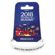 :  - Чемпионат мира по футболу 2018 браслет белый, резиновый