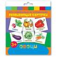 russische bücher:  - Развивающие карточки "Овощи" (12 штук)