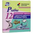 russische bücher:  - Рыбы. 12 развивающих карточек с красочными картинками, стихами и загадками для занятий с детьми
