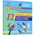 russische bücher:  - Птицы-питомцы. 12 развивающих карточек с красочными картинками, стихами и загадками для занятий