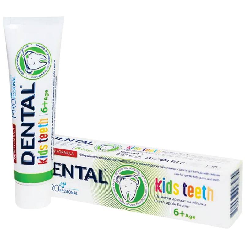 Зубная детская паста Dental 6+ лет, 50 мл