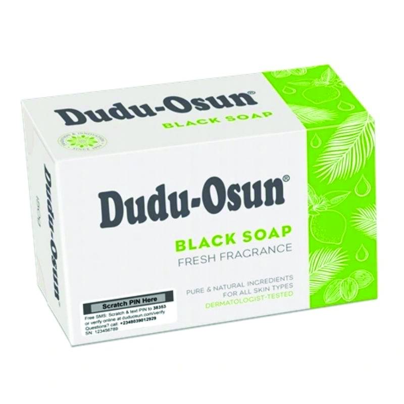DUDU - OSUN African Черное Мыло для всех типов кожи, 150 г
