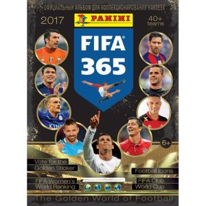 Альбом для наклеек "FIFA 365 2017 - The Golden World of Football"