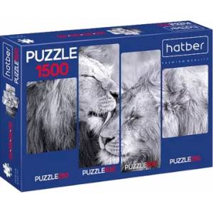 Puzzle-1500. Львиное царство