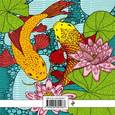 russische bücher:  - Блокнот-раскраска для взрослых "Япония. Карпы Кои"