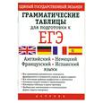 russische bücher:  - Грамматические таблицы для подготовки к ЕГЭ. Английский, немецкий, французский и испанский языки