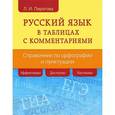 russische bücher: Пирогова Л.И. - Русский язык в таблицах с комментариями
