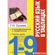 russische bücher: Сычева Г.Н. - Русский язык в таблицах. 1-9 классы