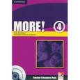 russische bücher: Puchta Herbert, Nicholas Rob - More! Level 4 Teacher's Resource Pack with Testbuilder CD-ROM