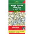 russische bücher:  - Европа. физическая и автодорожная карта / Europe Physical: Road Map