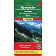 russische bücher:  - Альпийские страны. Карта/The Alps: Austria, Slovenia, Italy,Switzerland, France: Road Map