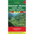russische bücher:  - Styria, Carinthia: Road and Leisure Map
