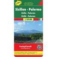 russische bücher:  - Сицилия - Палермо. Карта 1:150 000