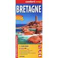 russische bücher:  - Бретань. Ламинированная карта. Bretagne 1:300 000