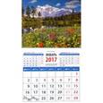 russische bücher:  - Календарь 2017 "Цветущий луг с озером и горной рекой"