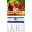russische bücher:  - Календарь 2017 "Год петуха. Петух, курица и цыпленок"