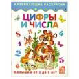 russische bücher:  - Цифры и числа. Книжка-раскраска для малышей от 3 до 5 лет