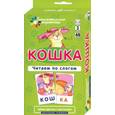 russische bücher: Штец А.А. - Кошка. Читаем по слогам. Набор карточек 3 уровень*
