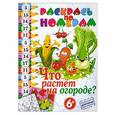 russische bücher:  - Что растет на огороде? Раскрась по номерам
