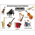 russische bücher:  - Музыкальные инструменты. Плакат.