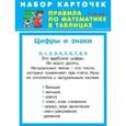 russische bücher:  - Правила по математике 1-4 класс. Комплект из 28 карточек