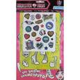 russische bücher:  - Monster High: блестящие наклейки, наклейки-раскраски, раскраска