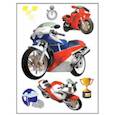 russische bücher:  - Стрекоза.Игровые наклейки для интерьера. Мотоциклы(HD-051)