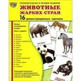 russische bücher:  - Демонстративные картинки. Животные жарких стран. 16 раздаточных карточек с текстом