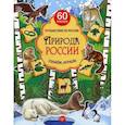 russische bücher: Плаксунова Д - Природа России. Узнаём, играем (+многоразовые наклейки)