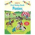 russische bücher:  - First Sticker Book: Ponies