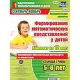 russische bücher: Мурченко Наталья Александровна - Формирование математических представлений у детей. Комплект из 12 карт. Старшая группа. 5-6 лет.