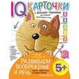 russische bücher: Куликова Е.Н. - Карточки с веселыми заданиями. Развиваем воображение и речь. 5+