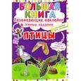 russische bücher:  - Большая книга. Птицы. Развивающие наклейки. Умные задания. Английский для малышей