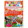russische bücher:  - Большая книга. Развивающие наклейки. Умные задания. Кошки. + английский для малышей.