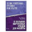 russische bücher: Таффанель Поль - 12 больших виртуозных этюдов для флейты. Ноты