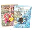 russische bücher: Нечитайло Ф. - Земля королей: Трефовый и червовый том + 2 набора значков (комплект из 2-х книг)