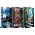 russische bücher: Романовская Ольга - Магия Ольги Романовской (комплект из 3 книг. Птичка для инквизитора + Мне нужно твое «да» + Фамильярам слова не давали!)