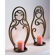 :  - Набор из двух кованых подсвечников "Матрешка" и "Матрешка модерн"