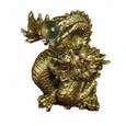 :  - Нэцке полистоун под бронзу "Дракон с шаром" 10,5х7,5х6,5 см
